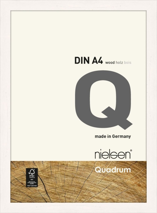 Nielsen Quadrum Wit fotolijst met voetsteun