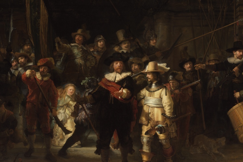 De Nachtwacht - Rembrandt van Rijn (canvas)