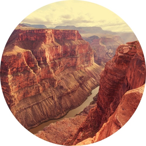Grand Canyon - Muurcirkel