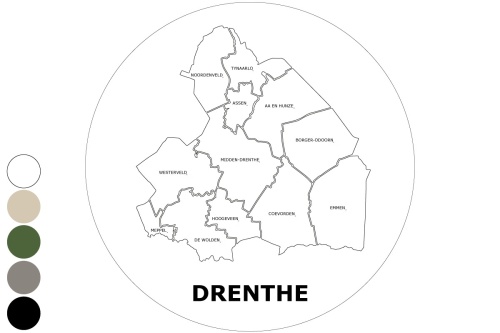 Provincie Drenthe - Muurcirkel