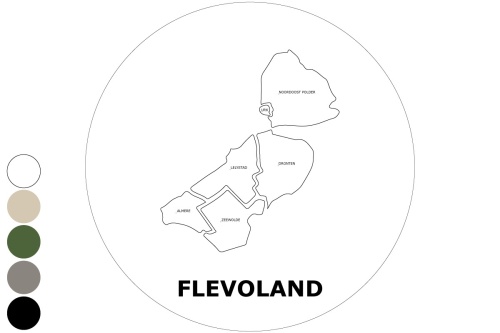 Provincie Flevoland - Muurcirkel