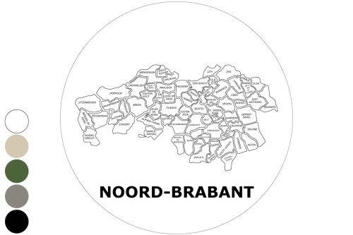 Provincie Noord-Brabant - Muurcirkel
