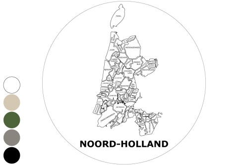 Provincie Noord-Holland - Muurcirkel