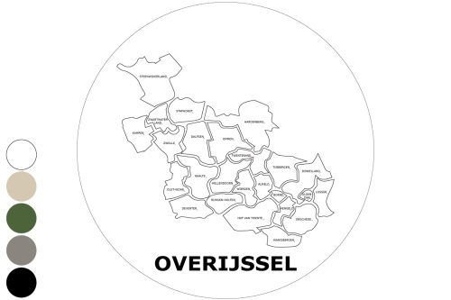 Provincie Overijssel - Muurcirkel