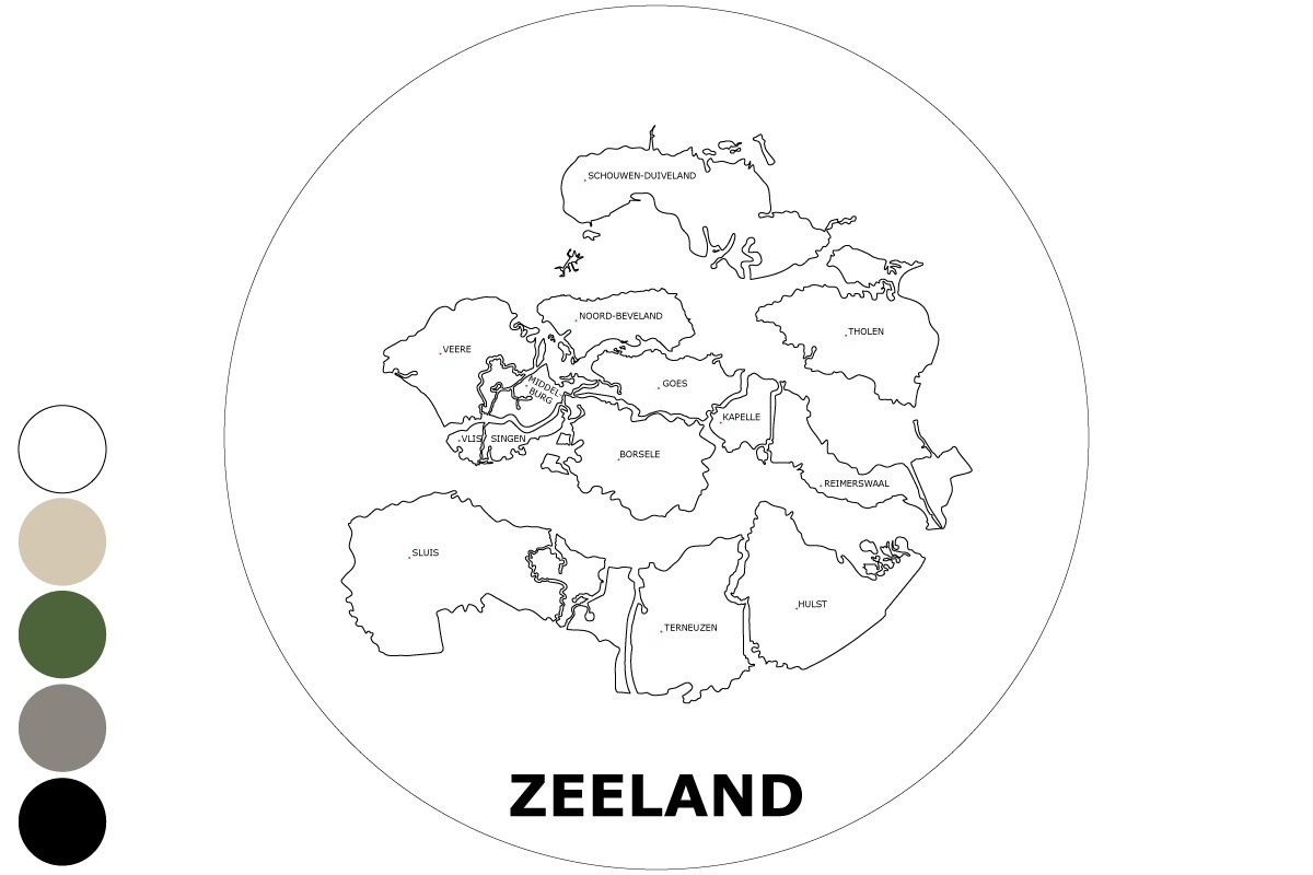 Provincie Zeeland - Muurcirkel