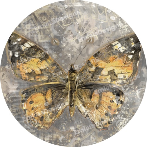 Gouden vlinder - EmielsDesigns