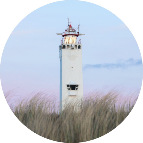 Vuurtoren Noordwijk - Muurcirkel
