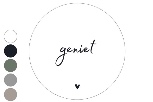Geniet - Muurcirkel 