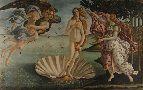 De geboorte van Venus - Botticelli