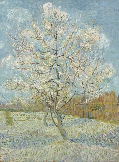 De Roze Perzikboom - van Gogh
