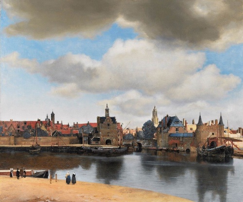 Gezicht op Delft - Johannes Vermeer