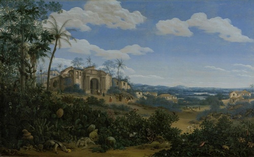 Gezicht op Olinda - Frans Jansz
