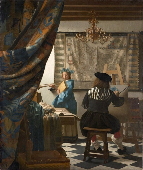 Allegorie op de schilderkunst - Mattheus Terwesten
