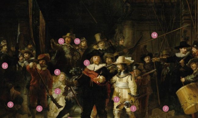 De 15 verborgen details van De Nachtwacht